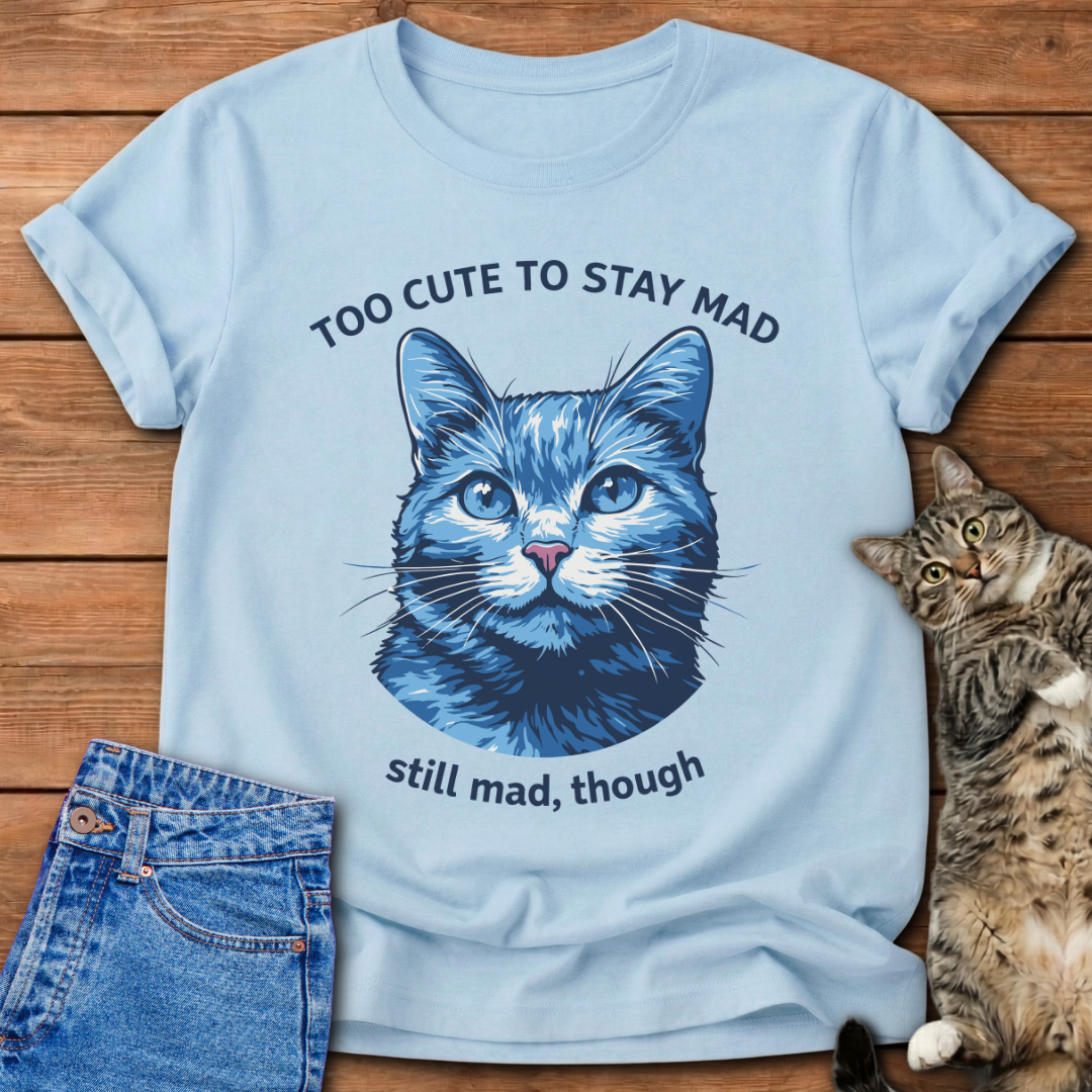 Too Cute Cat T-Shirt