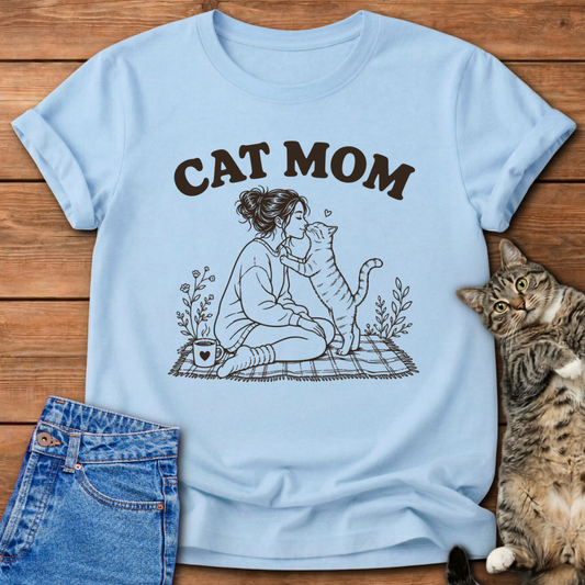 Cat Mom T-Shirt