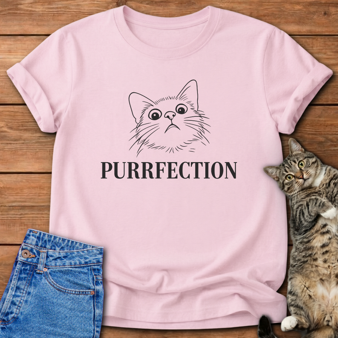 Purrfection Cat T-Shirt