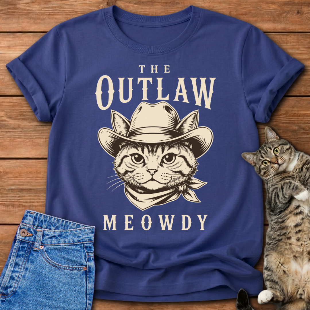 The Outlaw Meowdy T-Shirt