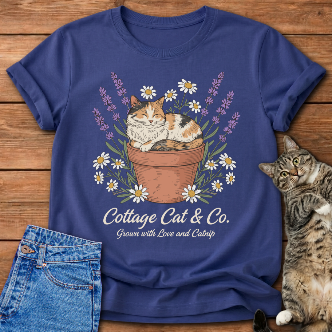 Cottage Cat T-Shirt
