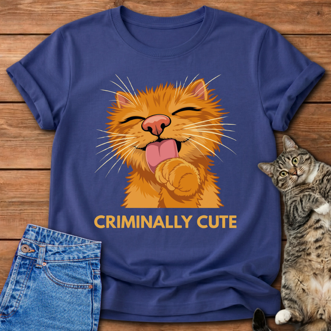 Criminally Cute Cat T-Shirt