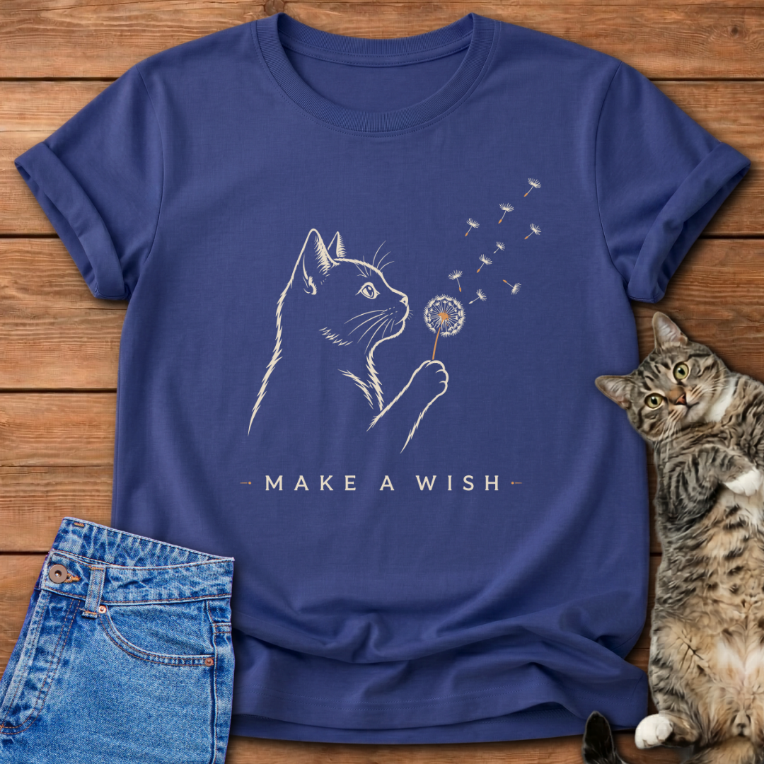 Make A Wish Cat T-Shirt