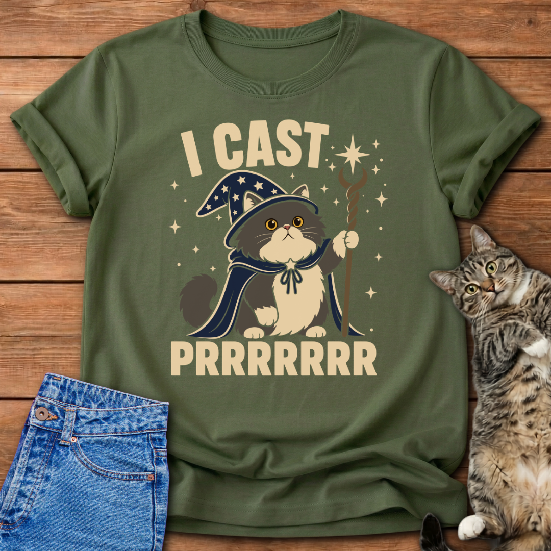 Wizard Cat T-Shirt