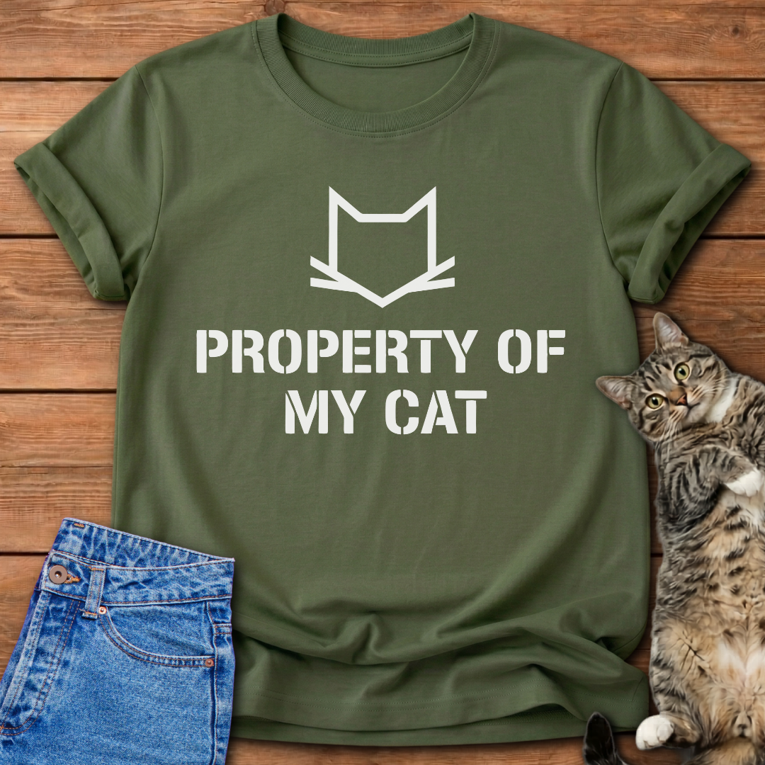 Property Of My Cat T-Shirt
