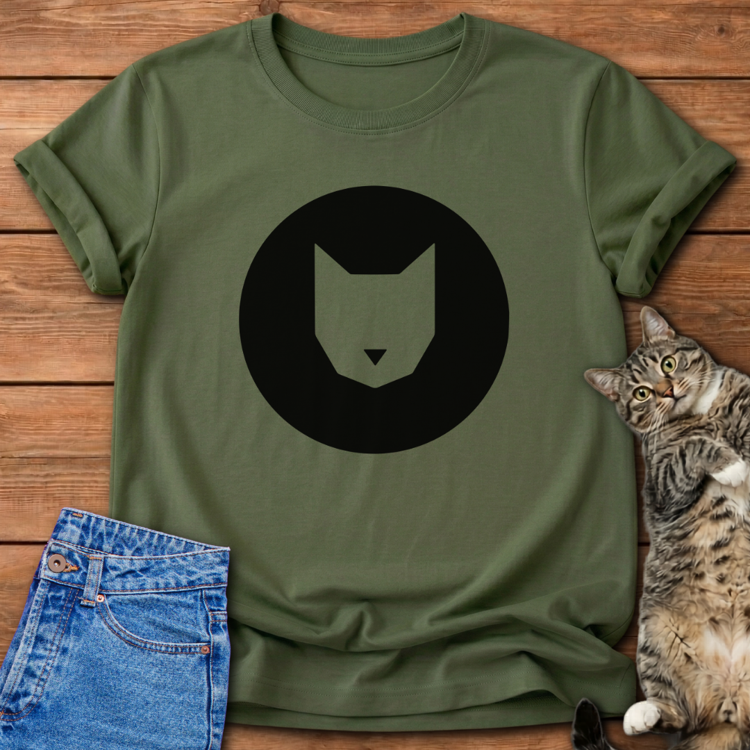 Minimalist Cat T-Shirt