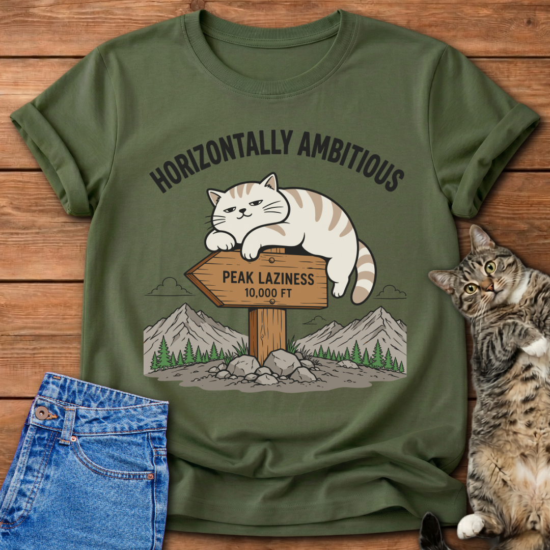 Ambitious Cat T-Shirt