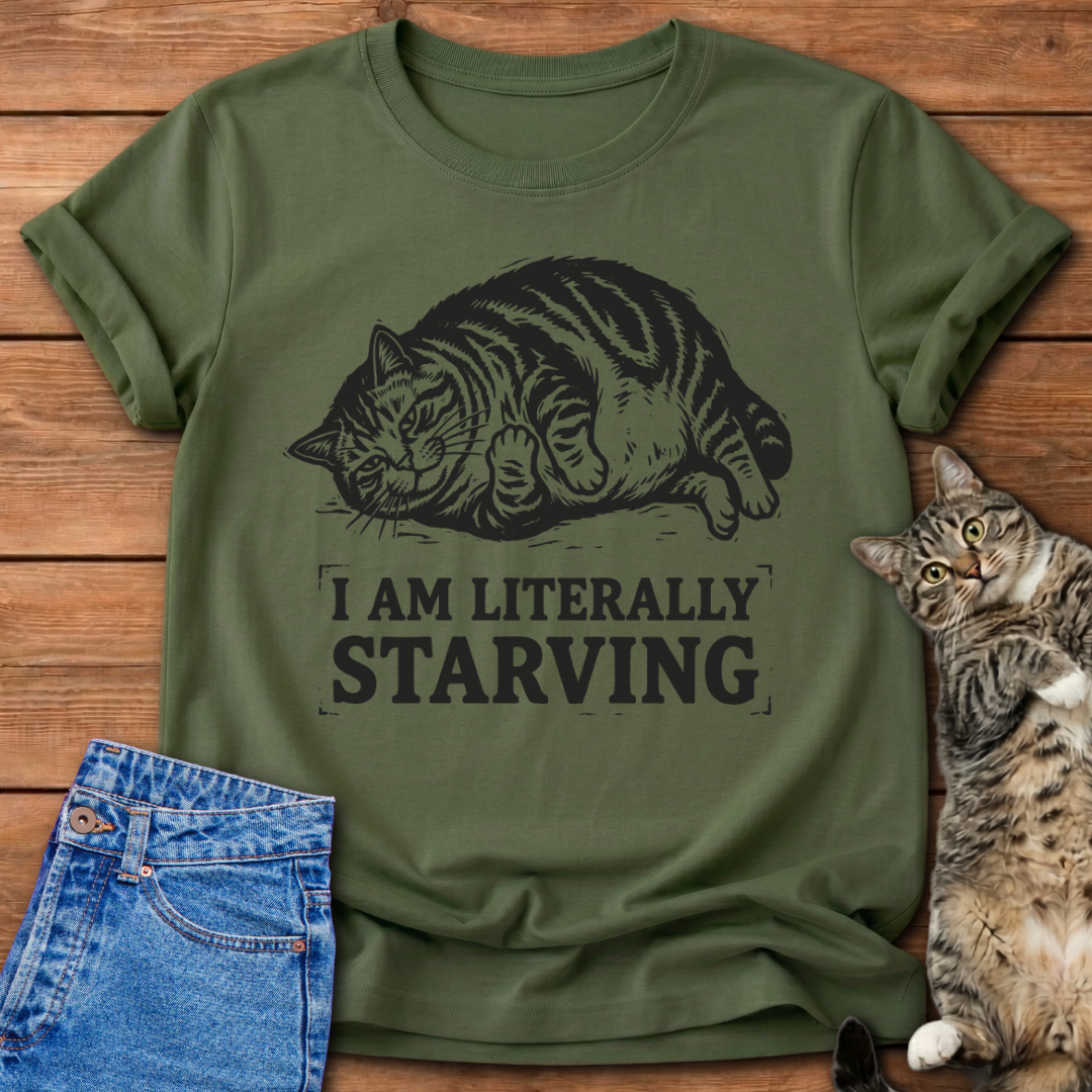 Funny Fat Cat T-Shirt