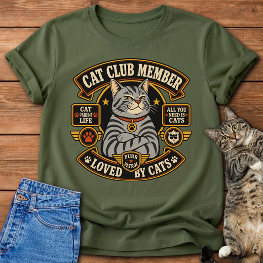 Cat Club Member T-Shirt