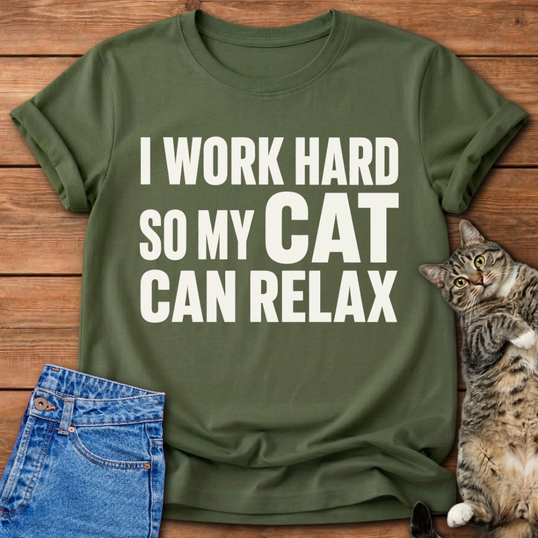 My Cat Can Relax T-Shirt