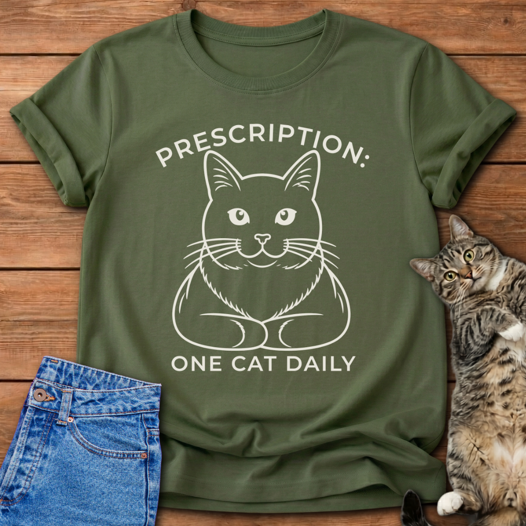 Prescription One Cat Daily T-Shirt