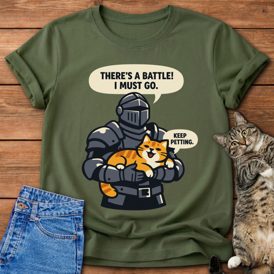 Keep Petting Cat T-Shirt