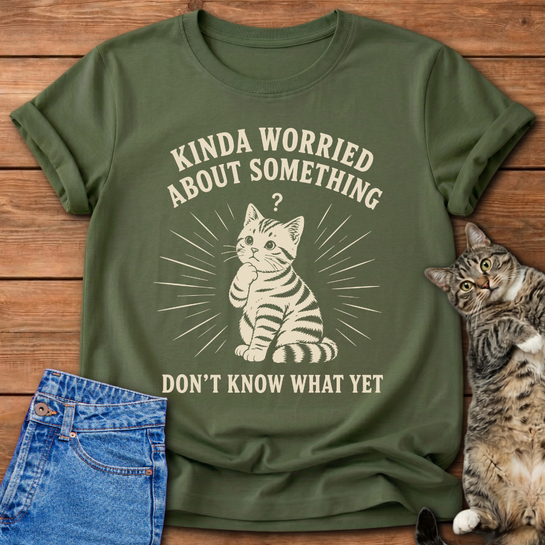 Overthinking Cat T-Shirt