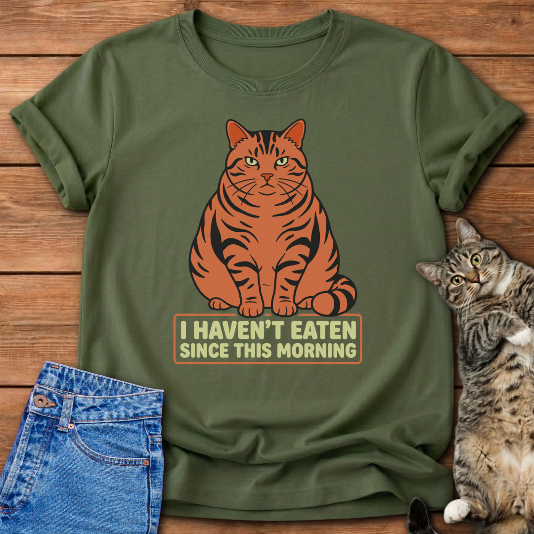 Hungry Fat Cat T-Shirt