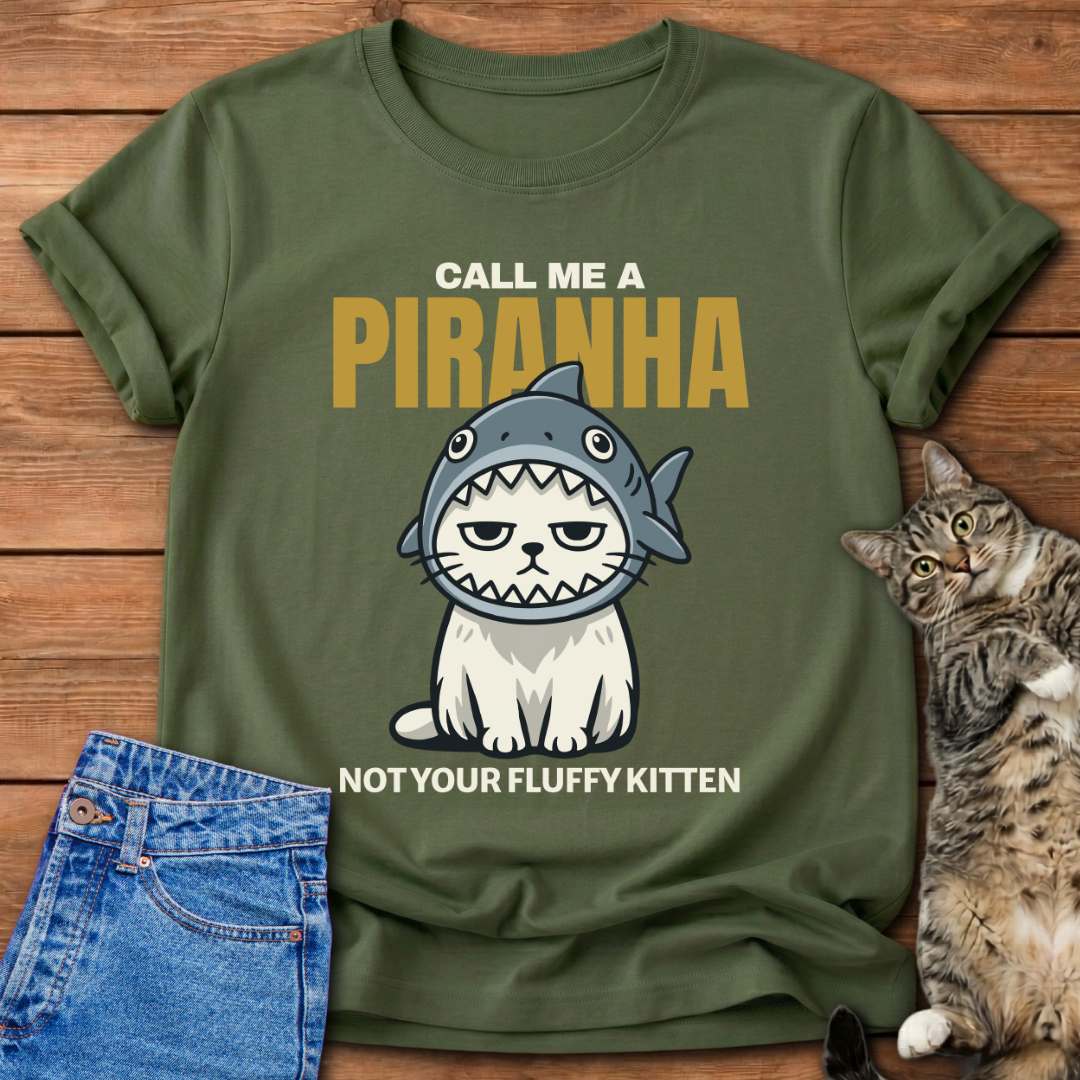 Piranha Cat T-Shirt