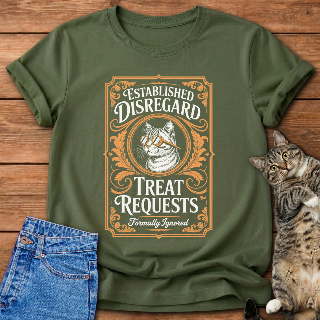 Cat Treat Request T-Shirt