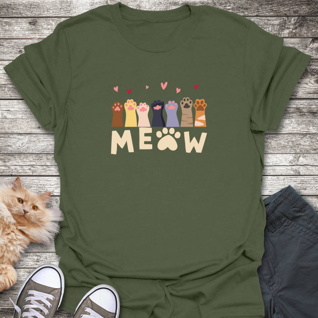 Meow Paw T-Shirt