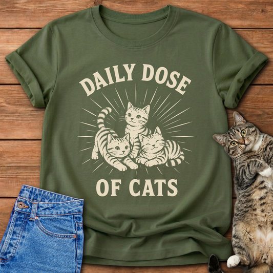 Daily Dose Of Cats T-Shirt