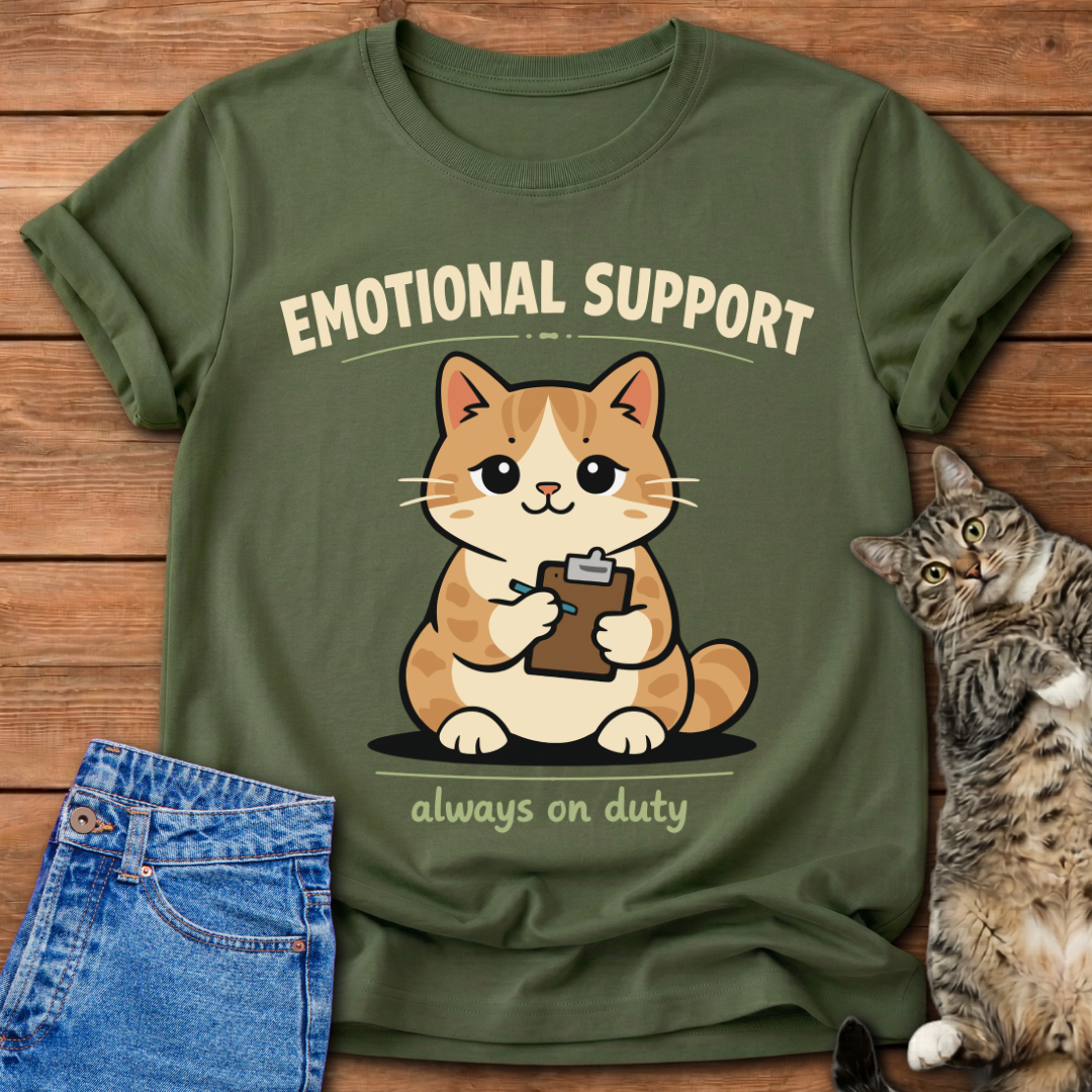 Emotional Support Cat – Cat T-Shirt