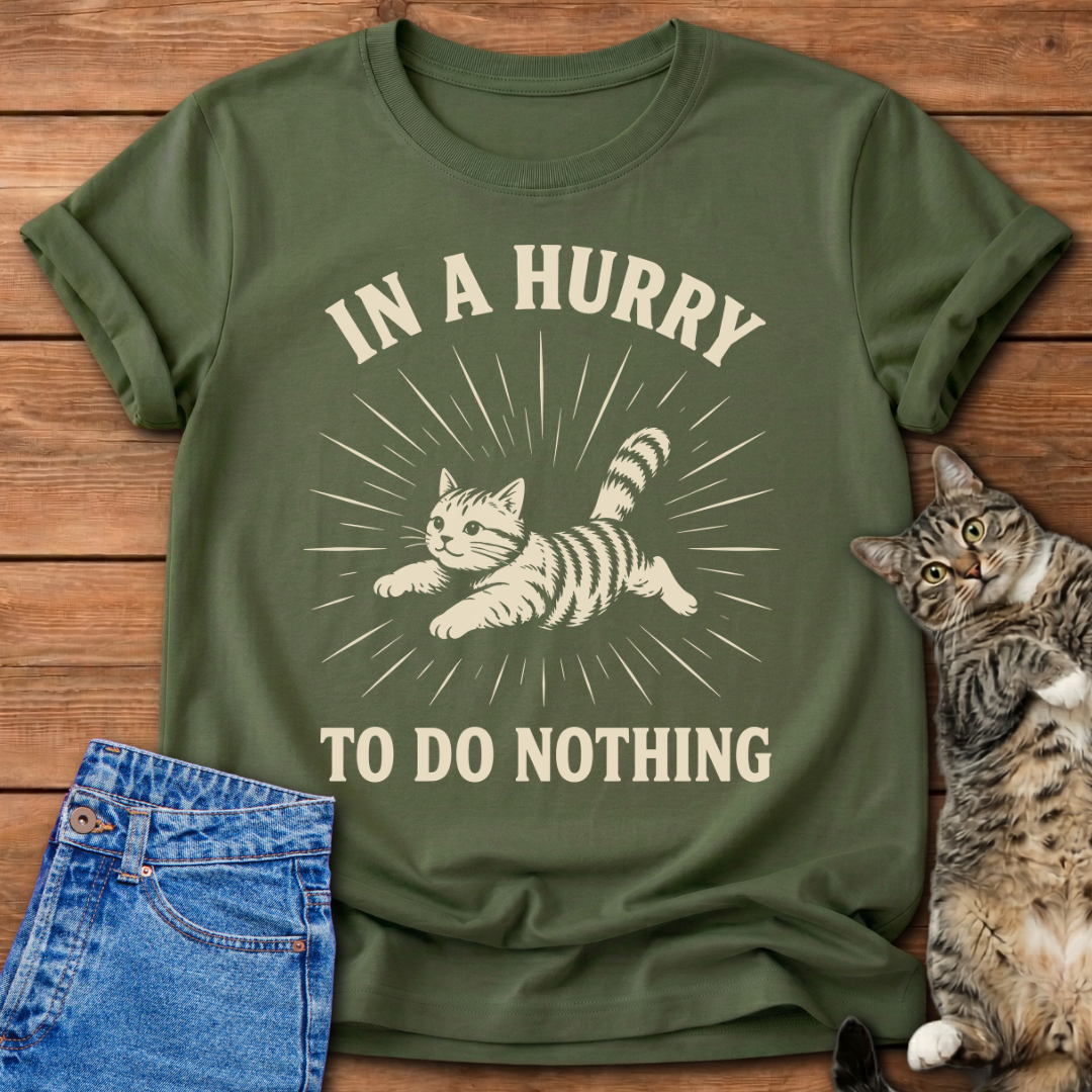 In A Hurry To Do Nothing T-Shirt