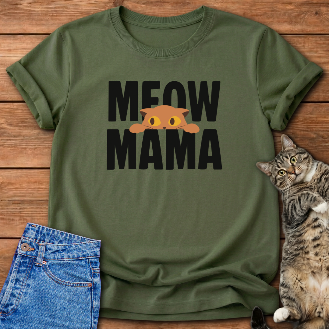 Meow Mama Cat T-Shirt