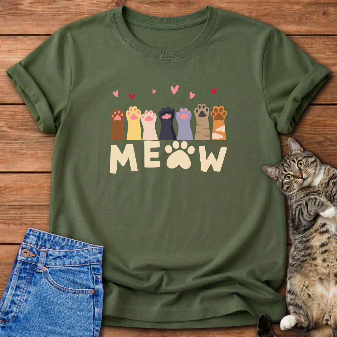 Meow Paw T-Shirt