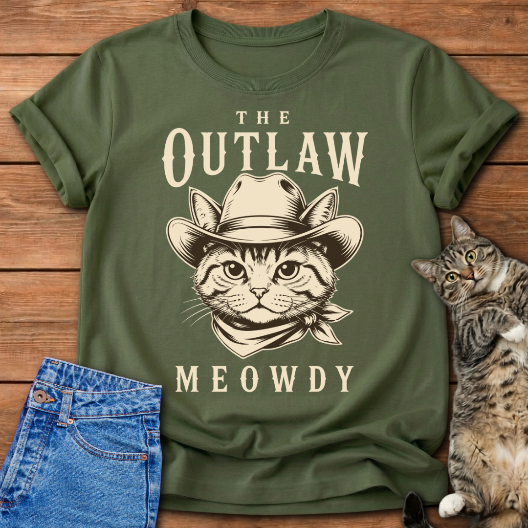 The Outlaw Meowdy T-Shirt