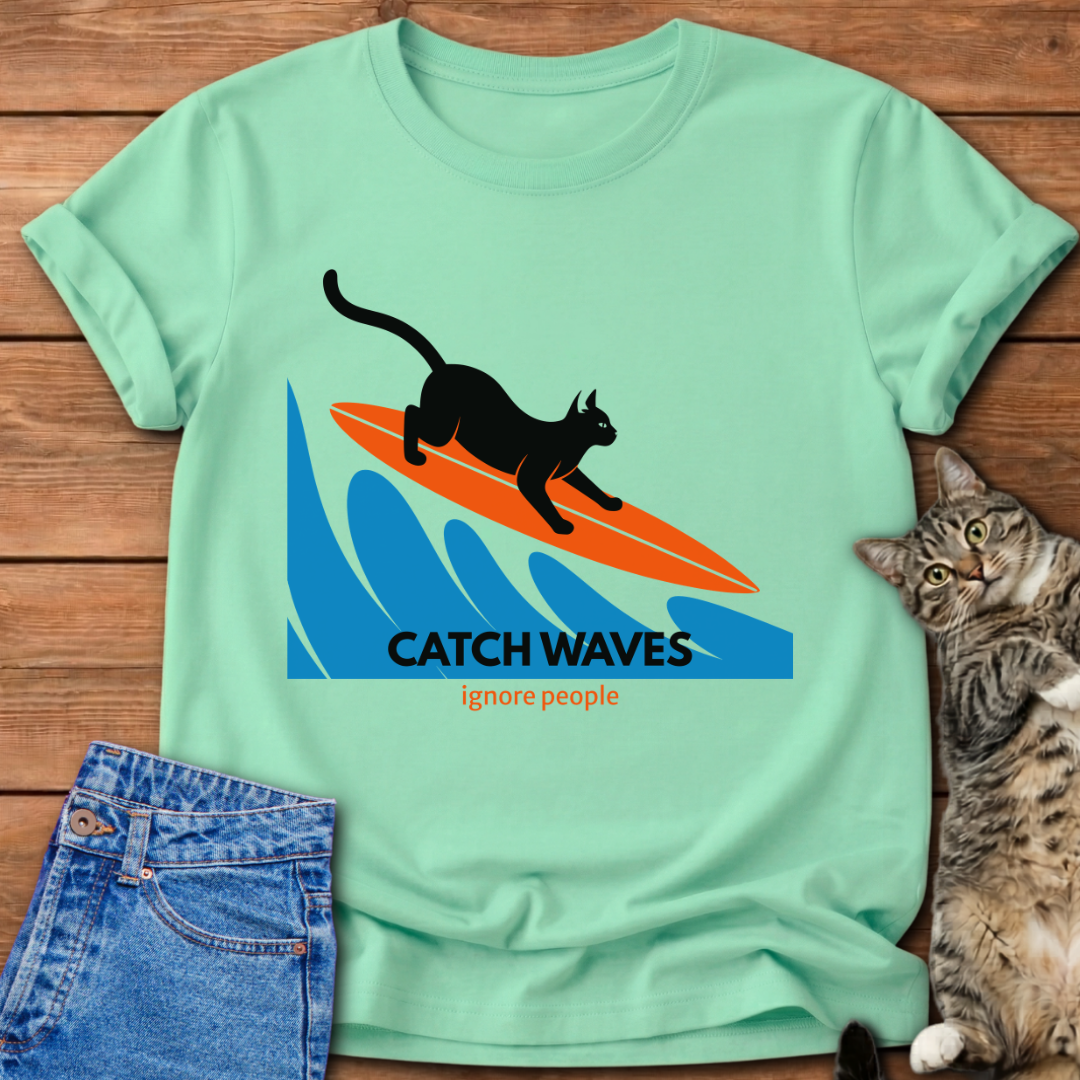 Surf Cat T-Shirt