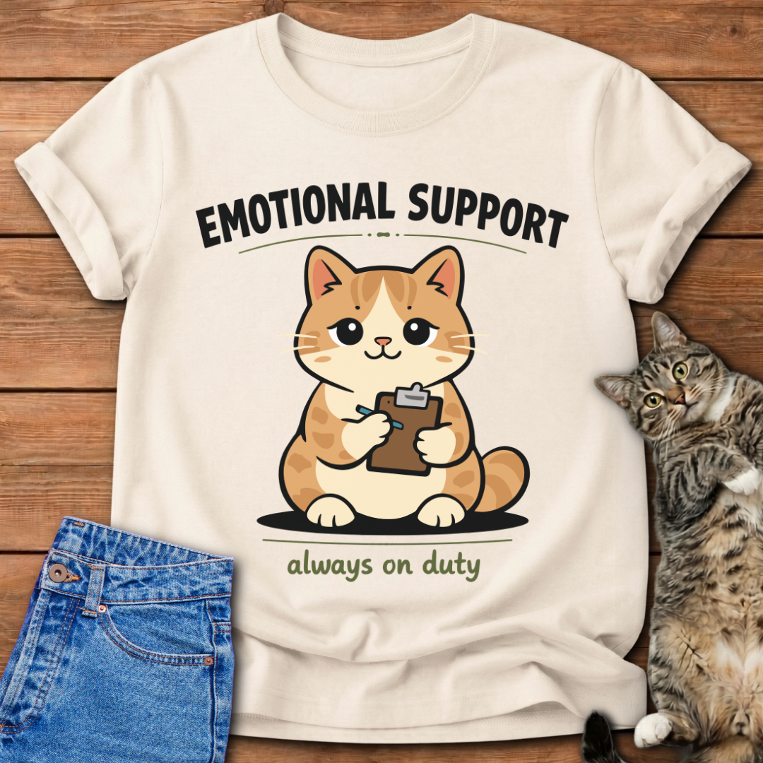 Emotional Support Cat – Cat T-Shirt
