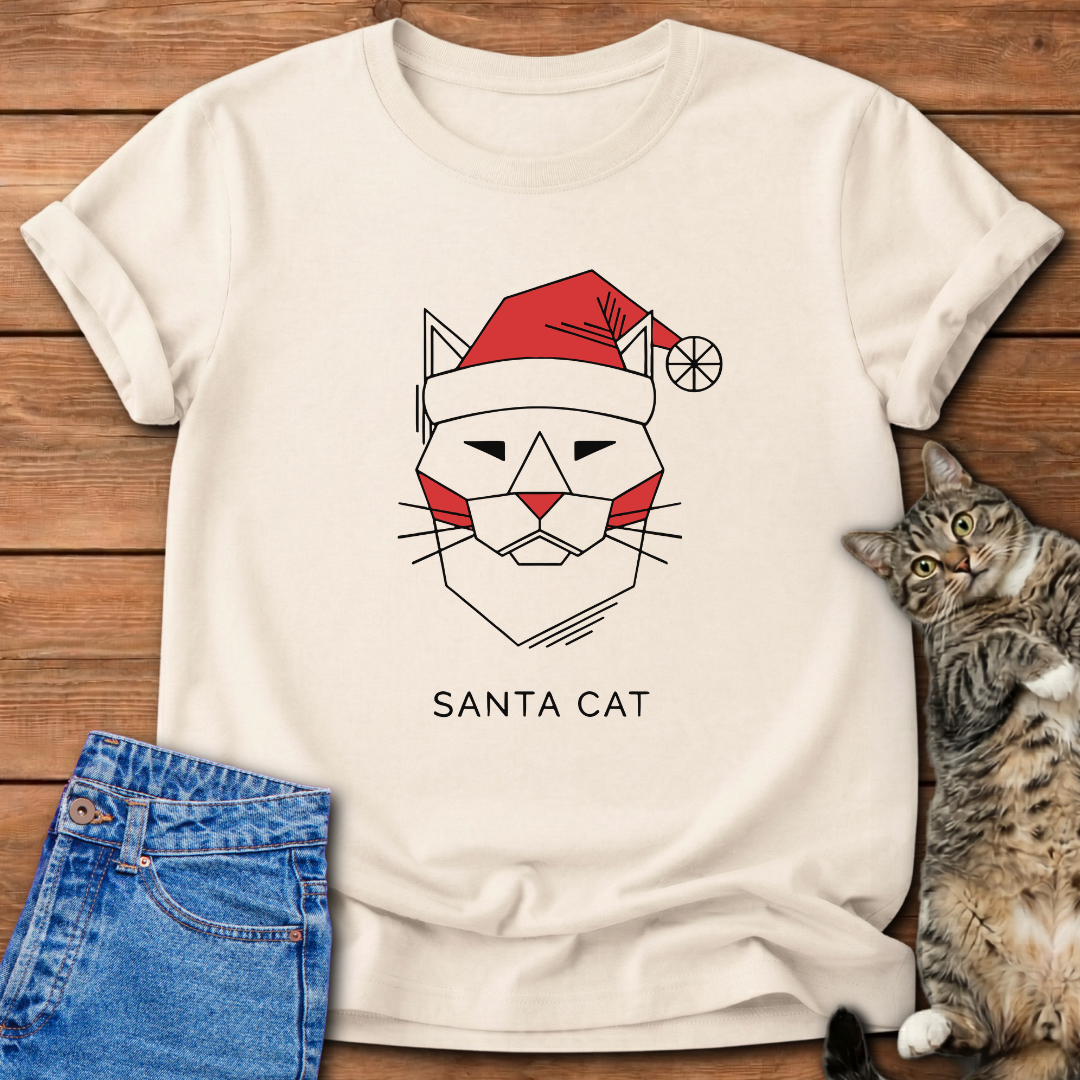 Santa Cat T-Shirt