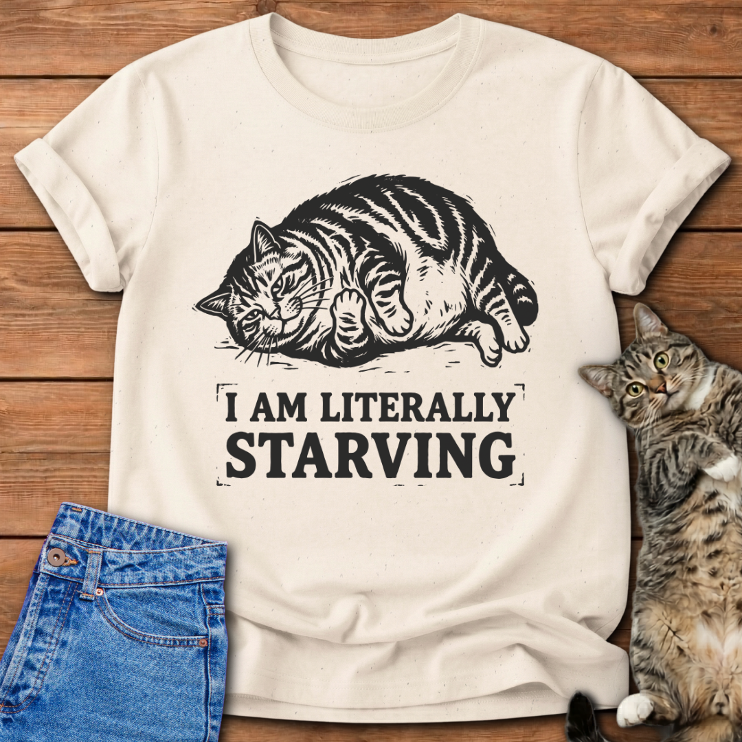 Funny Fat Cat T-Shirt