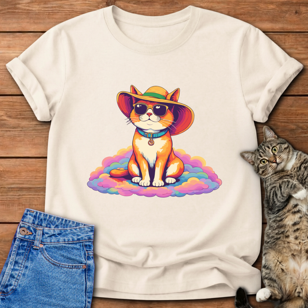 Cat With Sunglasses T-Shirt
