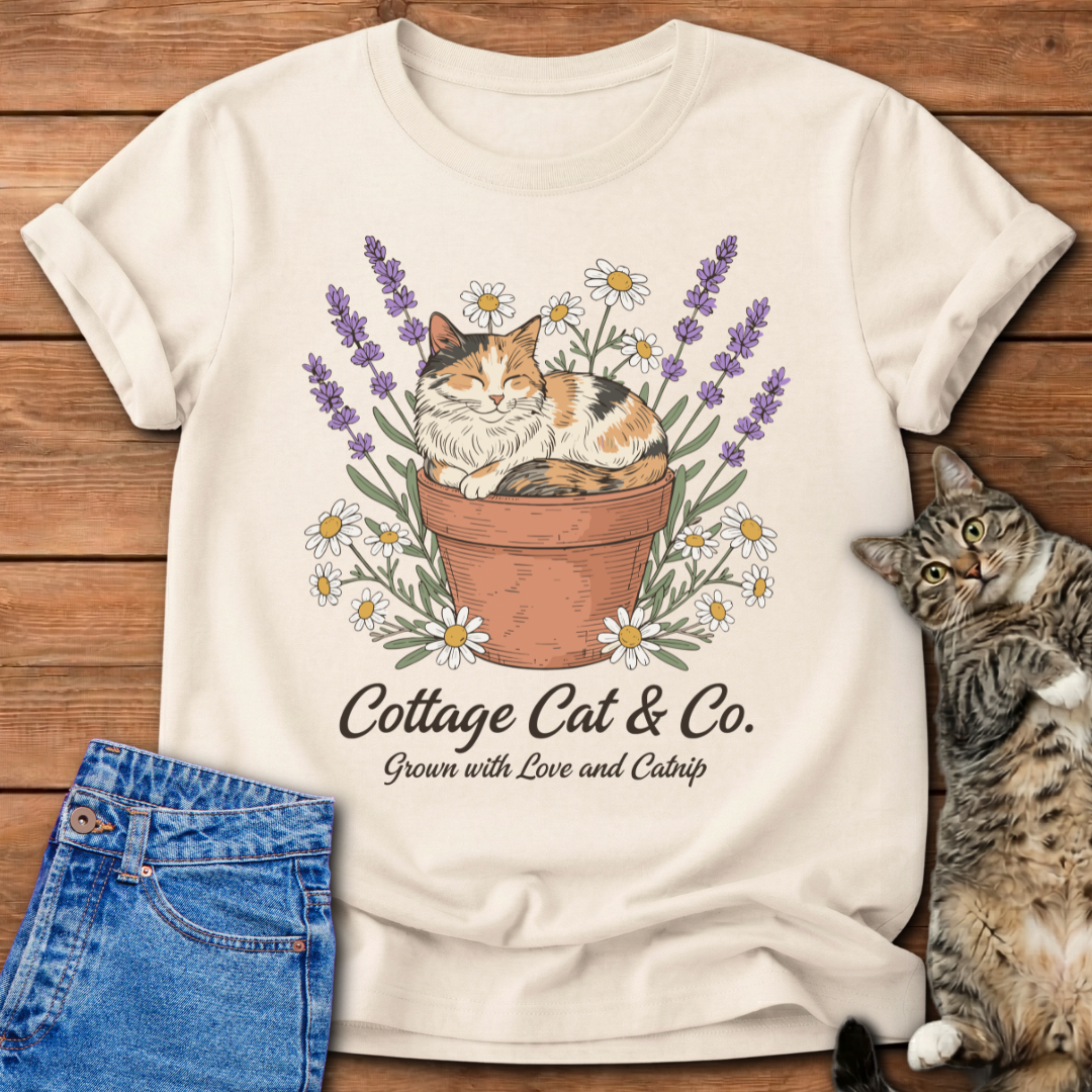 Cottage Cat T-Shirt