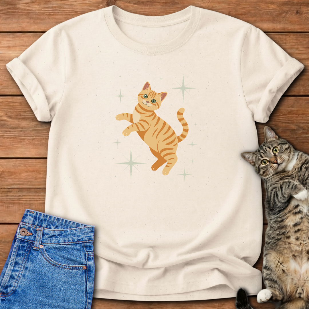 Cute Space Cat T-Shirt
