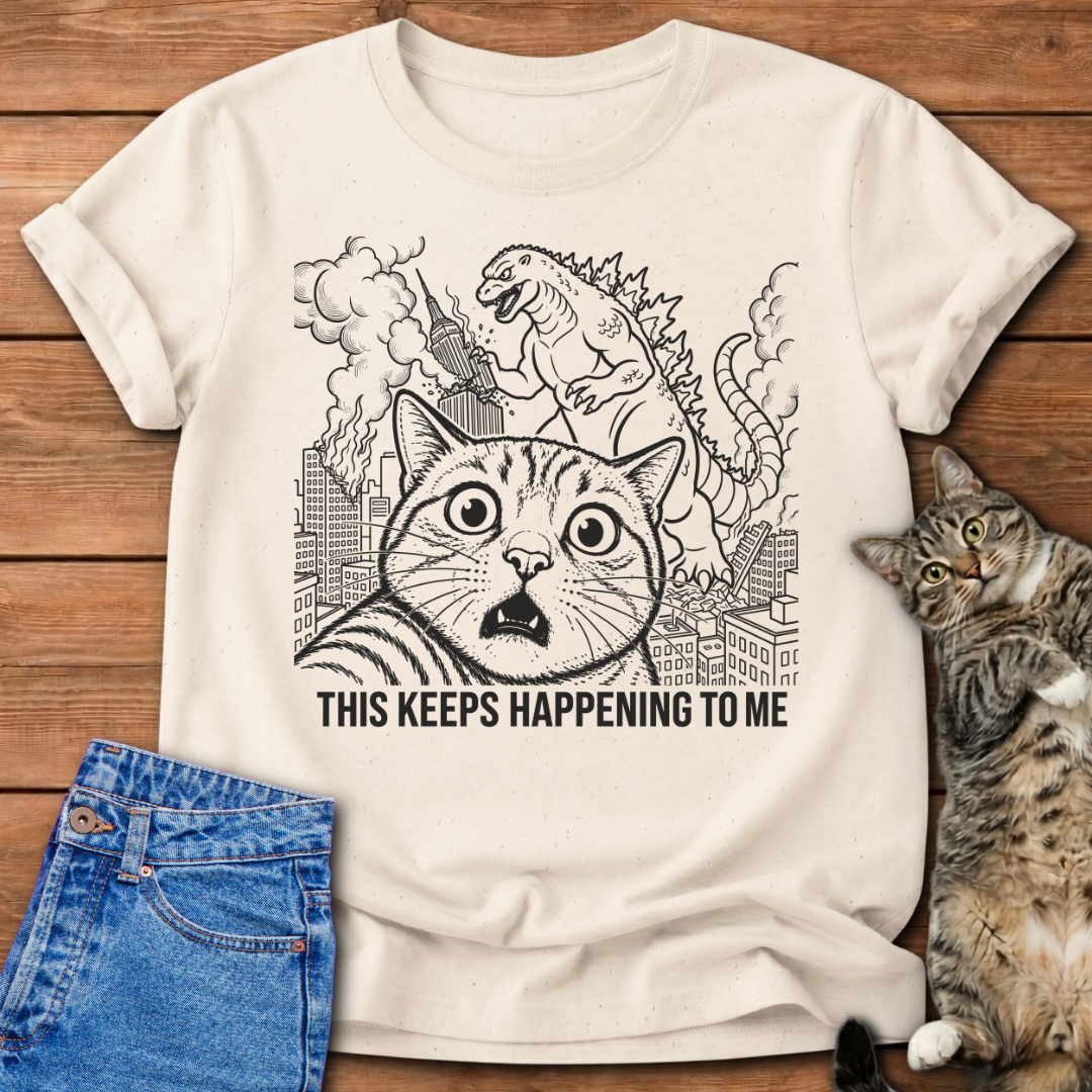 Chaos Found Me Cat T-Shirt