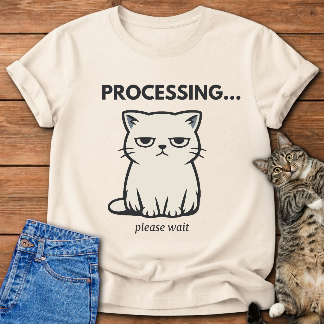 Processing Cat T-Shirt