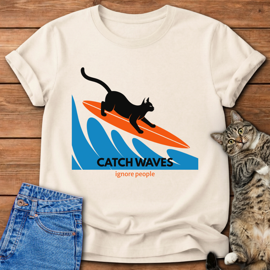 Surf Cat T-Shirt
