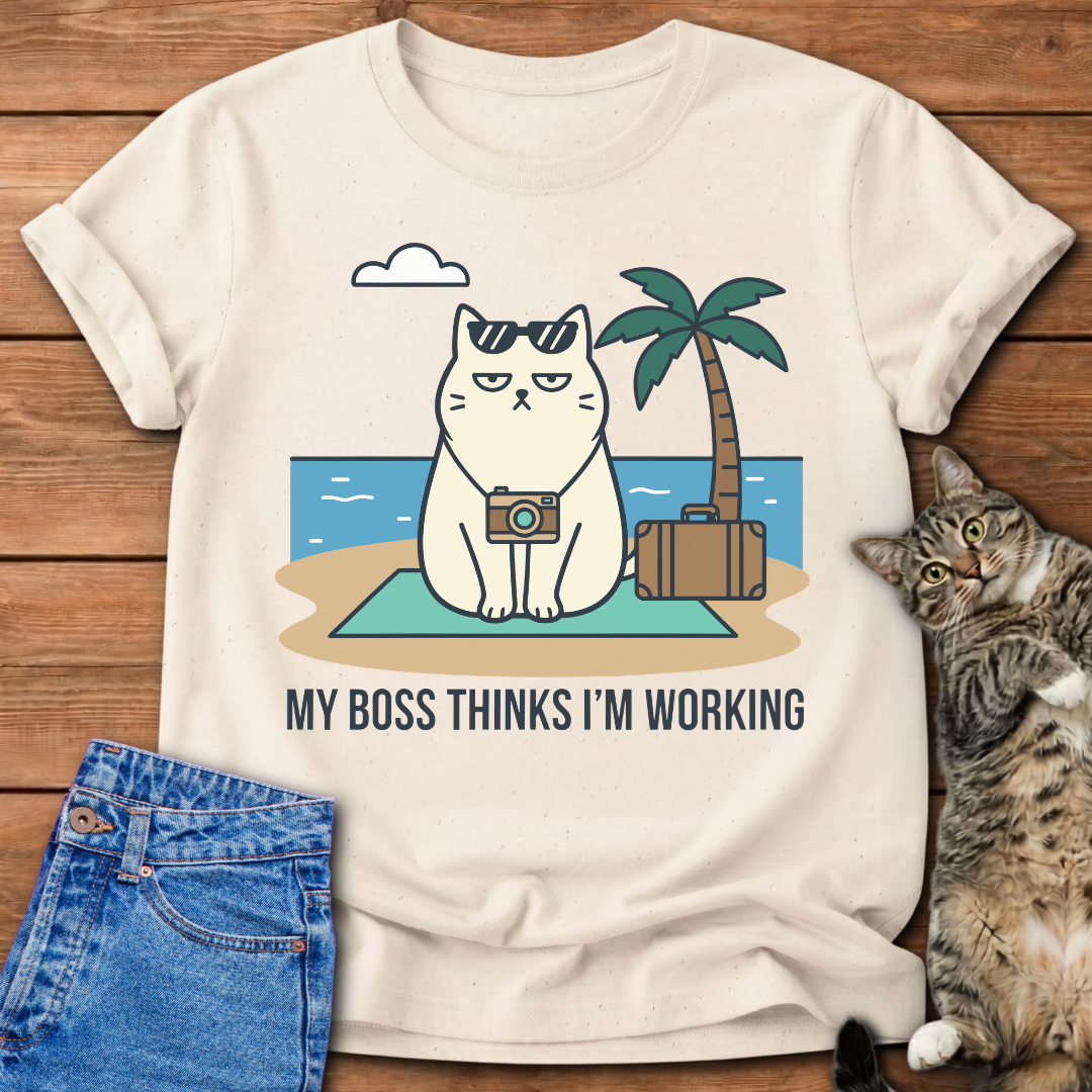 My Boss Thinks I’m Working T-Shirt
