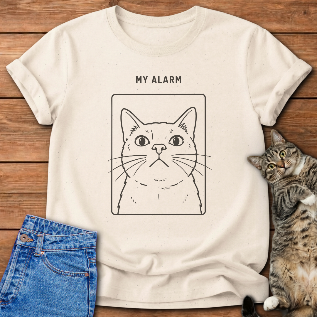 My Alarm Has Whiskers T-Shirt