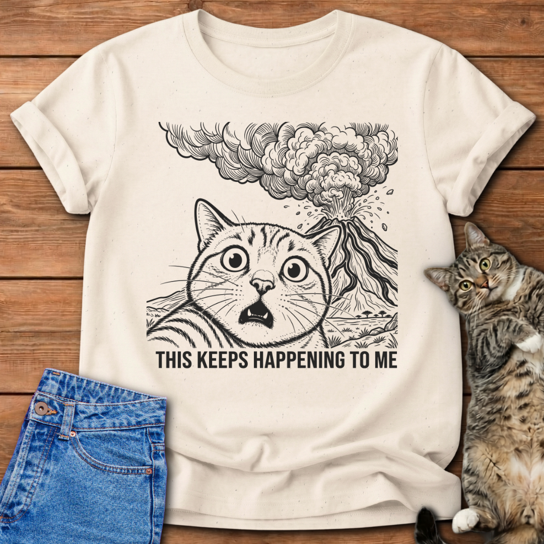 Not Again Cat T-Shirt