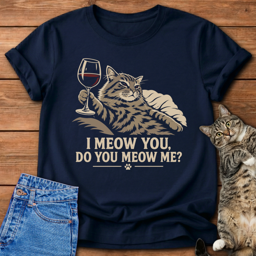 Wine Cat T-Shirt