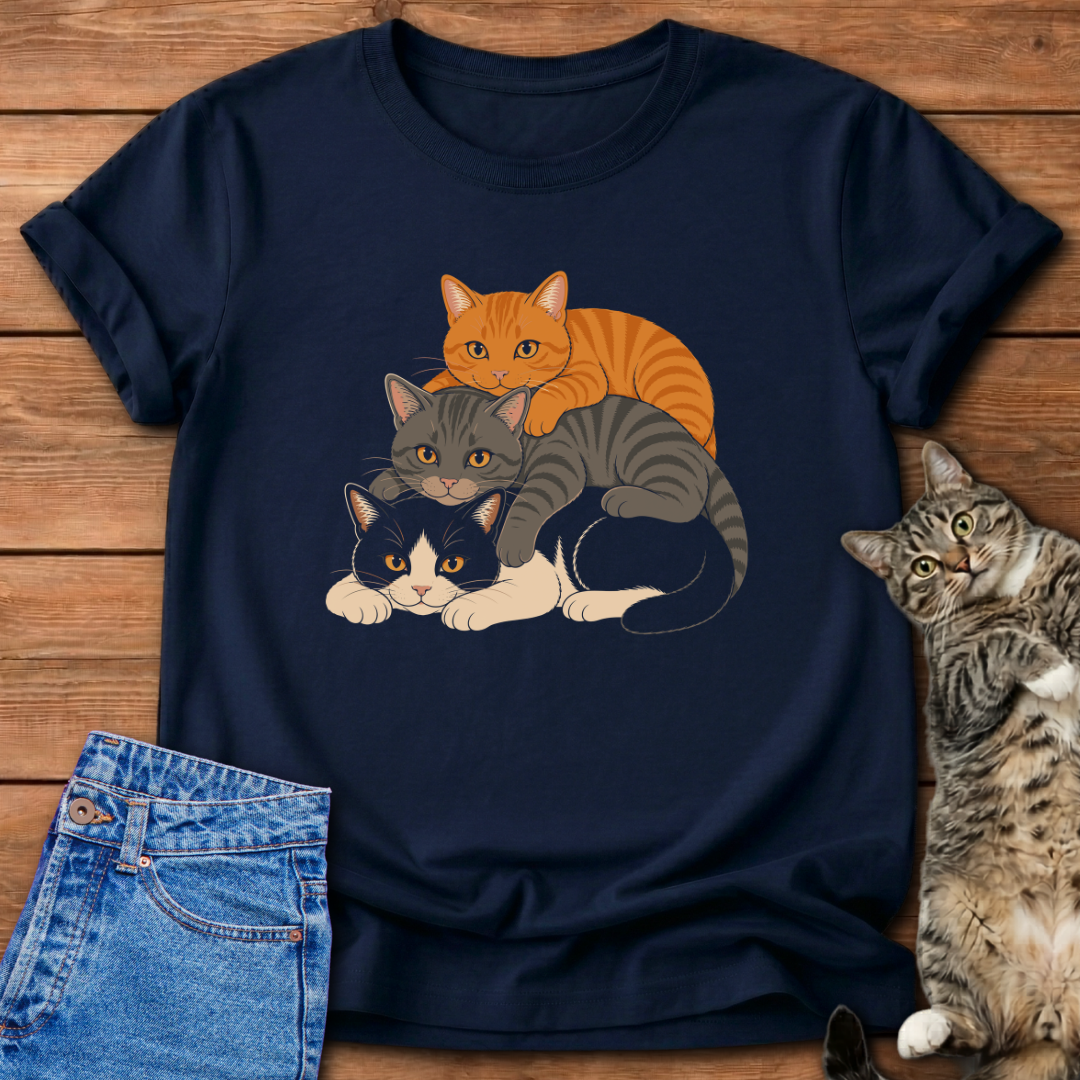 Sleeping Cats T-Shirt