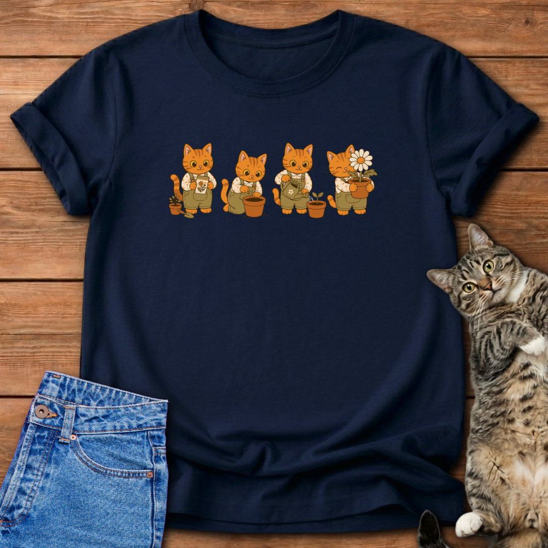 Garden Cats T-Shirt