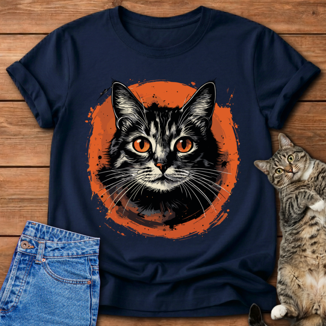 Big Orange Eyes T-Shirt