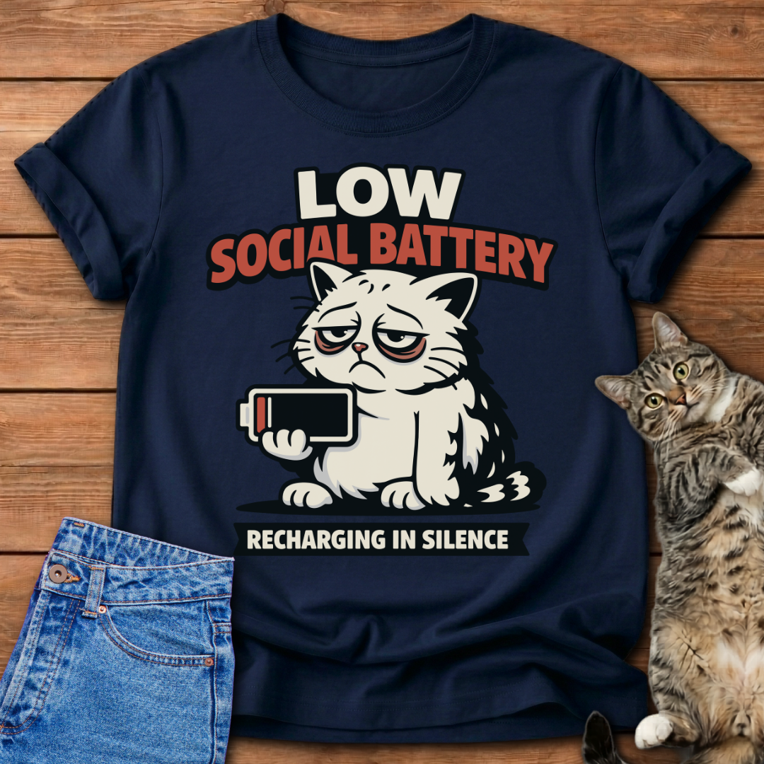 Low Social Battery T-Shirt