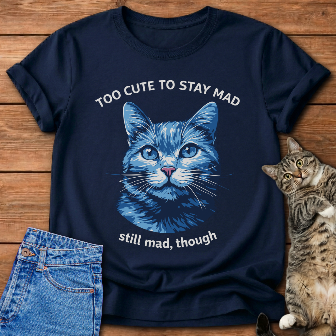 Too Cute Cat T-Shirt