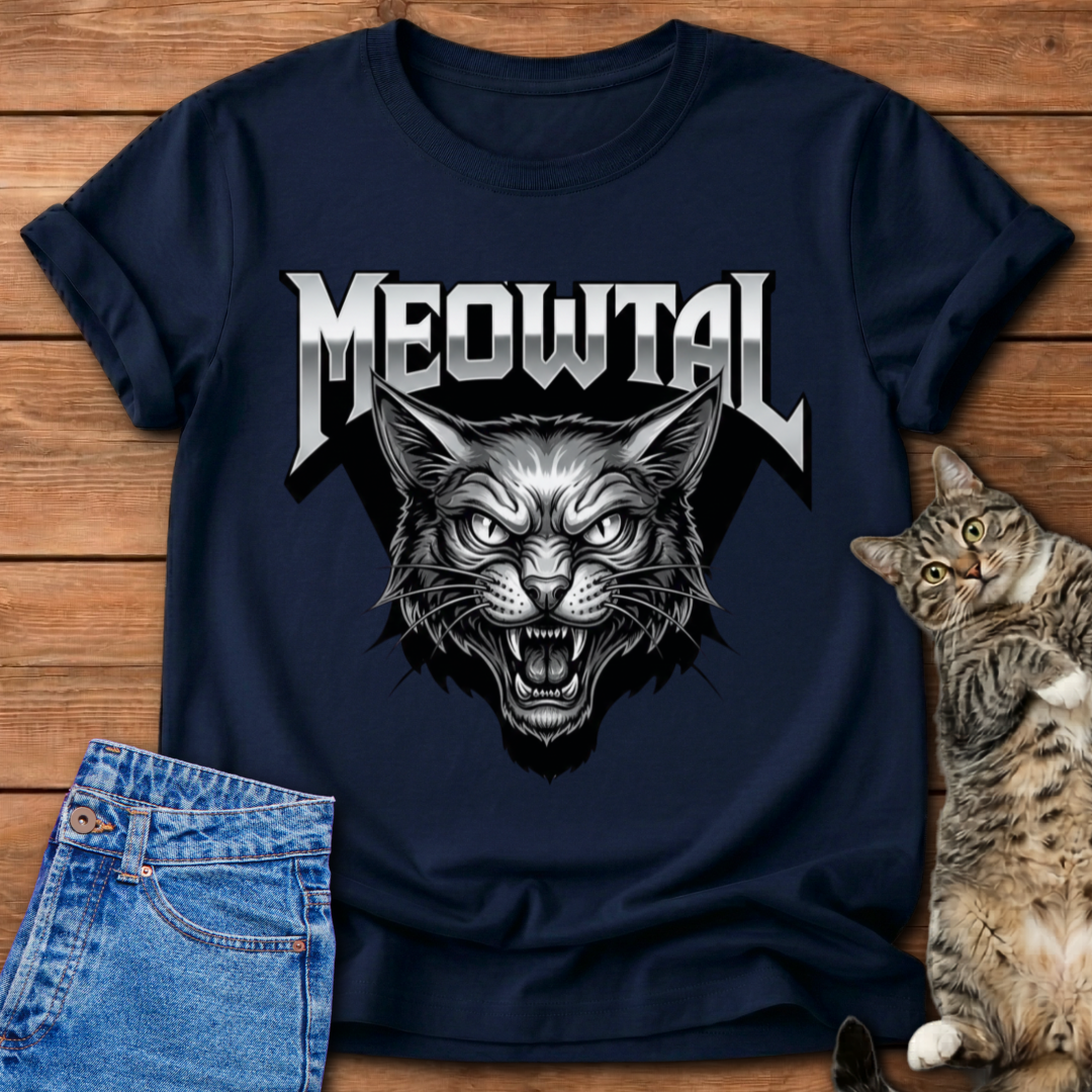 Meowtal Cat T-Shirt