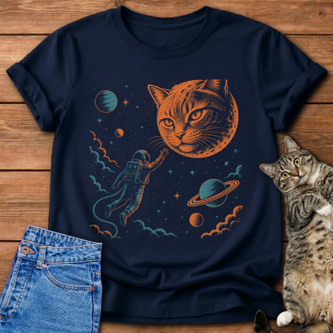 Giant Moon Cat T-Shirt
