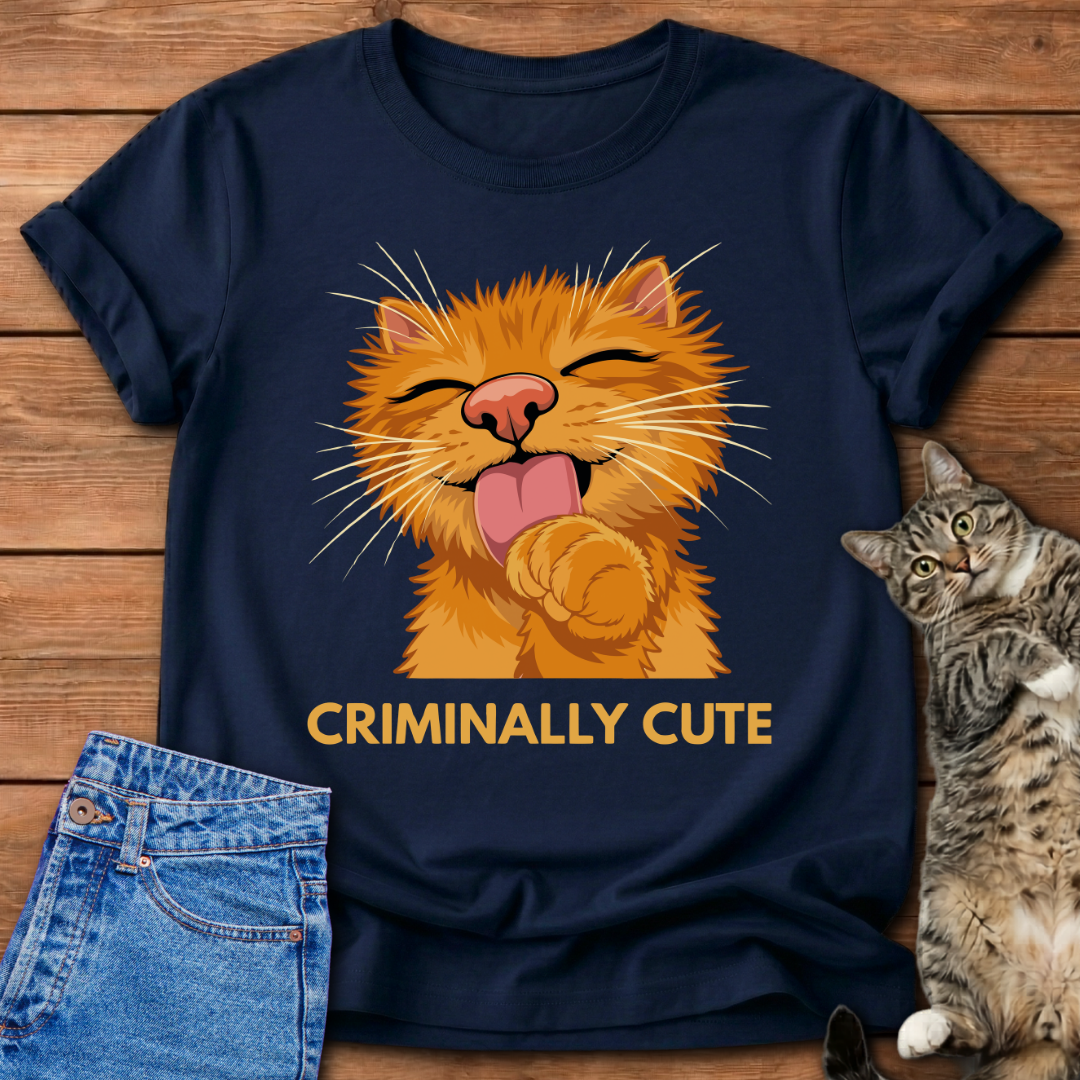 Criminally Cute Cat T-Shirt