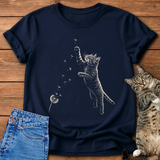 Chasing Wishes Cat T-Shirt